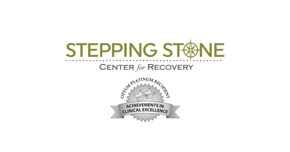 stepping stone center for recovery optum platinum recipient award image