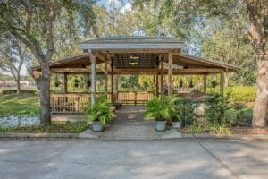 the patient gazebo at stepping stone center for recovery