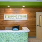 the lobby at stepping stone center for recovery